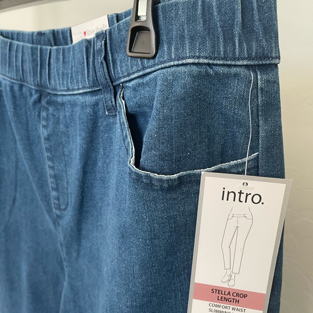 intro. Women's Denim Ankle Jeans